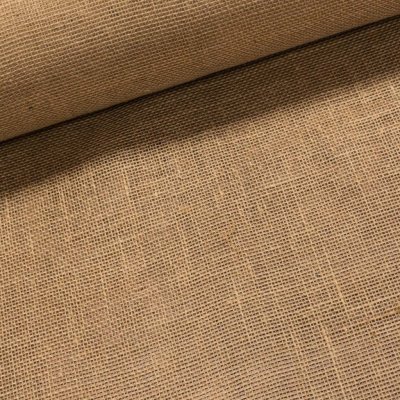 Juta technická (pytlovina), gramáž 211 g/m2, jednobarevná přírodní režná, š.130cm (látka v metráži) – Hledejceny.cz