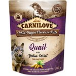 Carnilove Paté Quail with Yellow Carrot 300 g – Sleviste.cz