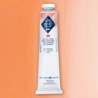 Nevskaya Palitra olejová barva Master Class 46 ml naples coral 376 – Hledejceny.cz