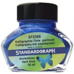 Standardgraph kaligrafický inkoust Perleťová tmavě modrá LP-572359