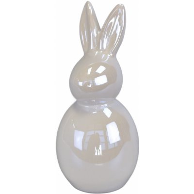 Dommio Zajíc keramický bílý 17,5 cm – Hledejceny.cz