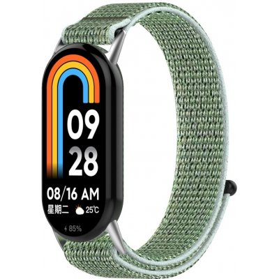 VSECHNONAMOBIL 87202 NYLON Vyměnitelný řemínek pro Xiaomi Smart Band 9 zelený – Zboží Živě