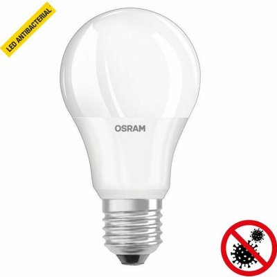 Osram žárovka LED ANTIBACTERIAL E27 10W 2700K 1055lm globe teplá bílá – Zbozi.Blesk.cz