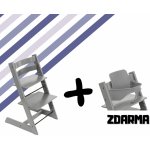 Stokke Tripp Trapp + Baby set Storm Grey – Zboží Dáma