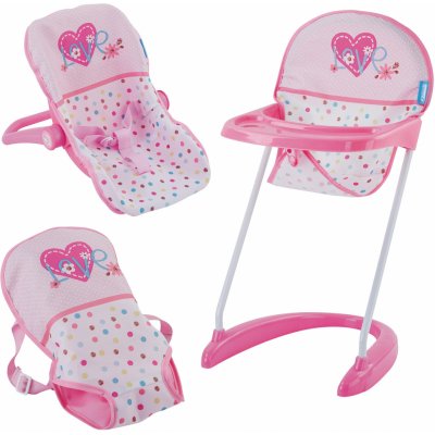 Hauck Autosedačka jídelní židlička nosítko srdíčka – Zboží Mobilmania