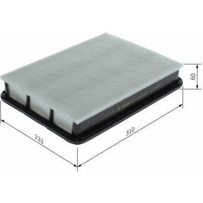 Vzduchový filtr BOSCH F 026 400 819 – Hledejceny.cz