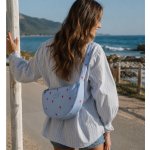 STUDIO NOOS Puffy Cross Body Bag Light Blue Hearts – Hledejceny.cz