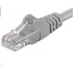 PremiumCord sputp01 Patch, UTP, RJ45-RJ45, level 5e, 1m, šedý – Zboží Živě