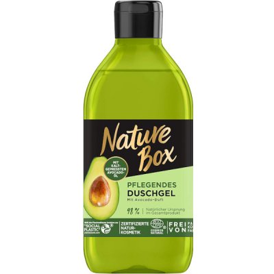 Nature Box sprchový gel s avokádovým olejem lisovaným za studena 250 ml
