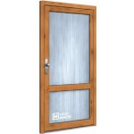 Kömmerling vchodové dveře 76 AD OM 1012 levé winchester sklo čiré 90 x 203 cm – Hledejceny.cz