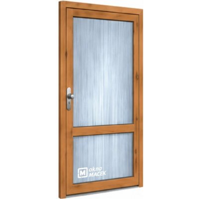 Kömmerling vchodové dveře 76 AD OM 1012 levé winchester sklo čiré 90 x 203 cm – Hledejceny.cz