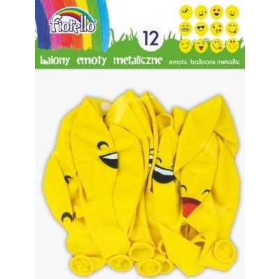 Balonky obyčejné žluté obličeje – Zboží Mobilmania