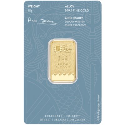 The Royal Mint Britannia zlatý slitek 10 g – Zboží Mobilmania