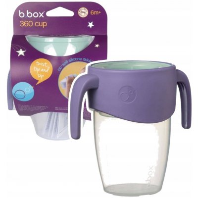 b.box 360° netekoucí učící hrneček 250 ml lilac pop – Zboží Dáma