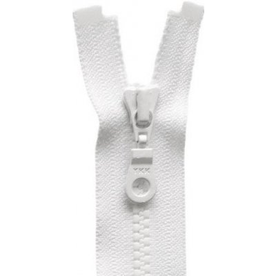 YKK VISLON® zip kostěný dělitelný, bílý - 70 cm – Zboží Mobilmania