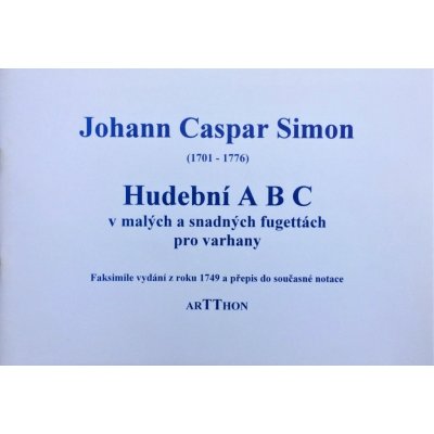 Johann Caspar Simon Hudební A B C noty – Zbozi.Blesk.cz