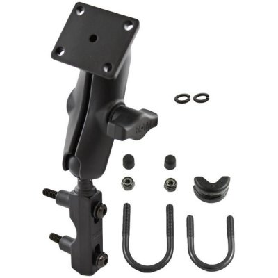 RAM Mounts sestava s úchytem s AMPS (30 x 38 mm) pro Garmin zumo, TomTom Rider a Urban Rider, s 1" čepem a s úchytem na objímku brzd/spojk. páky nebo sam., RAM-B-178U RAM-B-178U