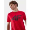 Pánské Tričko 4F pánské tričko s krátkým rukávem Peramur červená