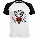 Tričko Hellfire Club Stranger Things černo bílá – Zboží Dáma