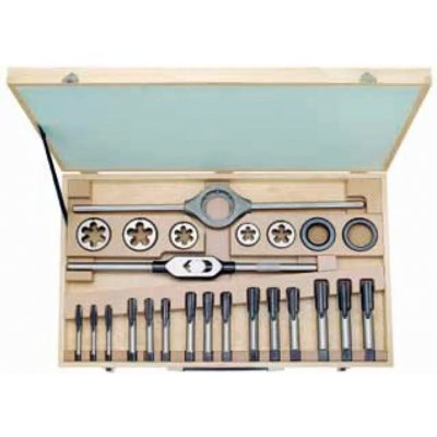 Bučovice Tools 345 200 Souprava závitořezných nástrojů UNC 2, HSS (UNC 1/2-13 - 1-8) – Hledejceny.cz