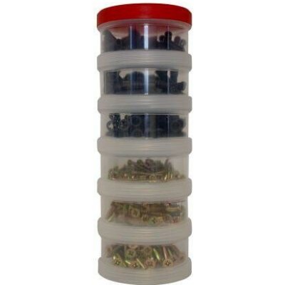 Sada vrutů a hmoždinek, 266 ks – Sleviste.cz