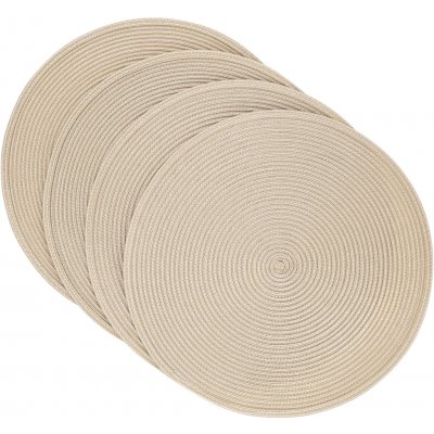 LIVARNO Prostírání béžová 38 cm 4 ks – Zbozi.Blesk.cz