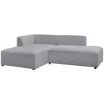 Bobochic Paris Světle šedá bouclé rohová pohovka Megeve 250 cm, levá – Hledejceny.cz