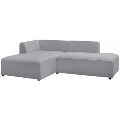 Bobochic Paris Světle šedá bouclé rohová pohovka Megeve 250 cm, levá – Hledejceny.cz