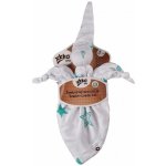 Kikko bambusový muchláček XKKO BMB Little Stars Turquoise – Zbozi.Blesk.cz