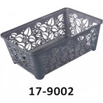 LENMAN Košík GET velký 30 x 20 cm 17-9300 Šedá – Hledejceny.cz