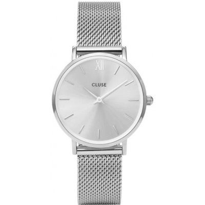 Cluse Minuit Mesh Full Silver CW0101203011