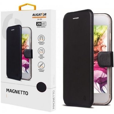 Pouzdro ALIGATOR Magnetto Realme C11 2021, černé – Zboží Mobilmania