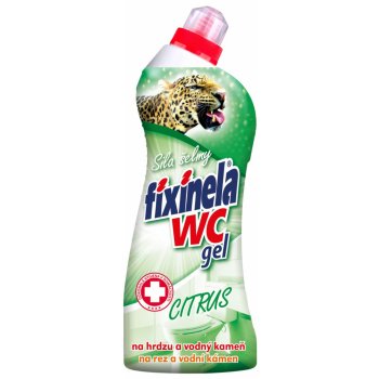 Fixinela WC gel síla šelmy WC čistič Citrus 750 ml