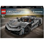 LEGO® Technic 42173 Šedé hyperauto Koenigsegg Jesko Absolut – Zboží Živě
