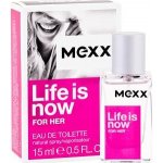 Mexx Life Is Now toaletní voda dámská 15 ml – Hledejceny.cz