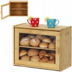 Chlebník jednodílný Springos hnědý bambusový – Sleviste.cz