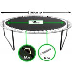 Aga skákací plocha k trampolínám 180cm 36 ok – Zboží Dáma