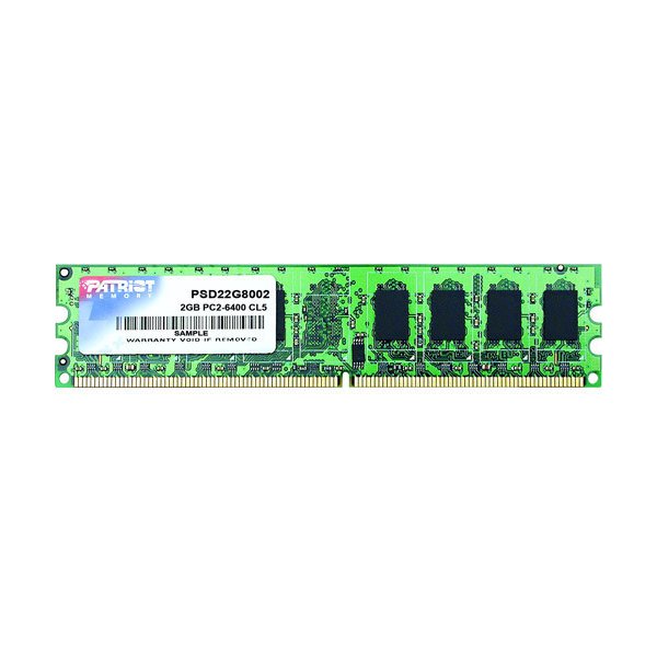 Paměť PATRIOT Signature Line DDR2 2GB 800MHz CL5 PSD22G8002