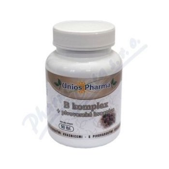 Unios Pharma B komplex + pivovarské kvasnice 90 tablet