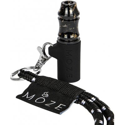 Moze Náustek na krk Tip Gold černá – Zboží Mobilmania