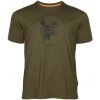 Army a lovecké tričko a košile Tričko Pinewood Moose 24 Hunting Olive