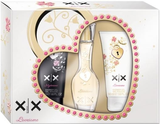 Mexx XX by Mexx Lovesome EDT 20 ml + sprchový gel 50 ml + sprchový gel 50 ml dárková sada