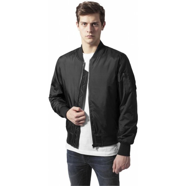 Urban Classics Tech Zip Bomber jacket black od 1 609 Kč - Heureka.cz
