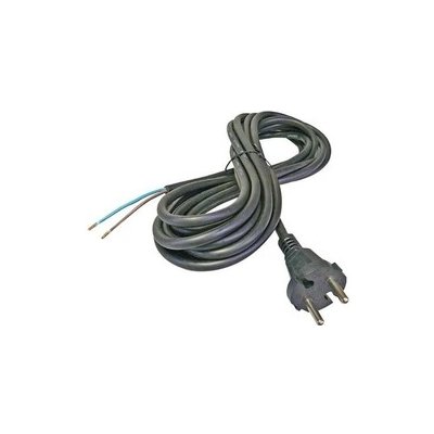 Flexo šňůra 3m napájecí kabel gumový černý 2x1 H0RR-F Geti – Zboží Mobilmania