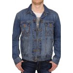Wrangler pánská Jeans bunda W4481514V Casual Fit Mid Stone – Zboží Mobilmania