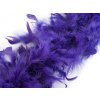 Karnevalový kostým Prima-obchod Bohaté boa krůtí peří 60 g délka 1 8 m 20 fialková