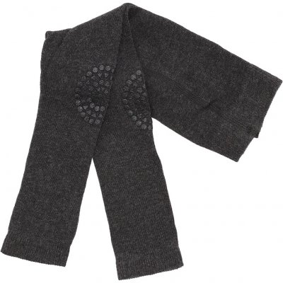 Gobabygo Protiskluzové punčochy Dark Grey Melange – Zboží Dáma