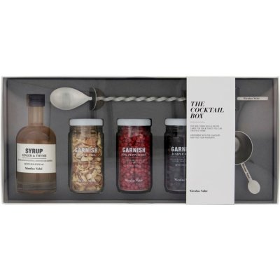 Dárková sada přísad na koktejly, Nicolas Vahé – Zboží Dáma