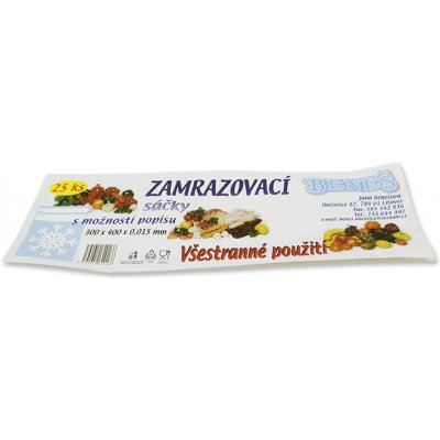 Sáčky zamr.30x40cm-25ks-velké – Zboží Mobilmania