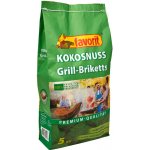 FAVORIT grilovací brikety kokosové 5 kg – Sleviste.cz